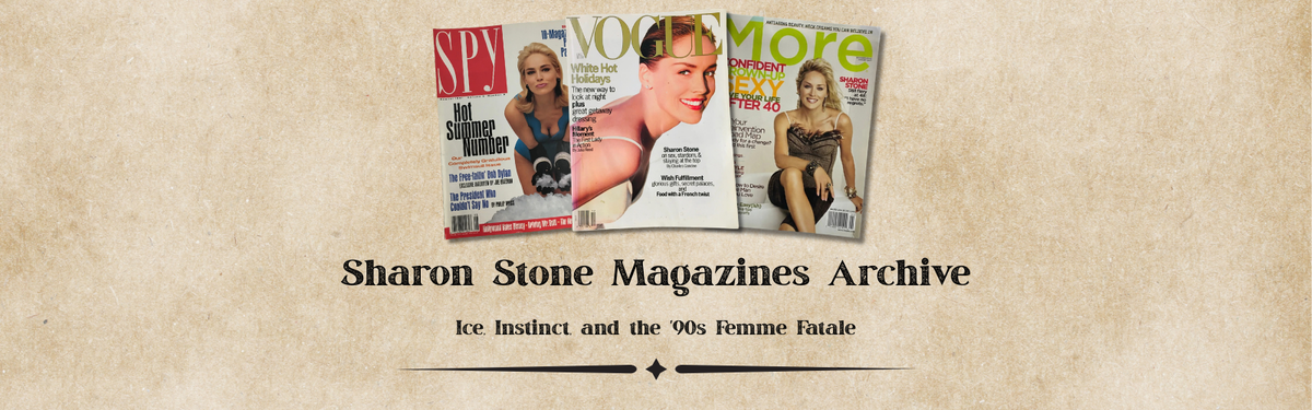 Sharon Stone Magazines