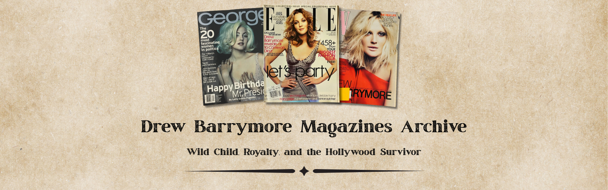 Drew Barrymore Magazines