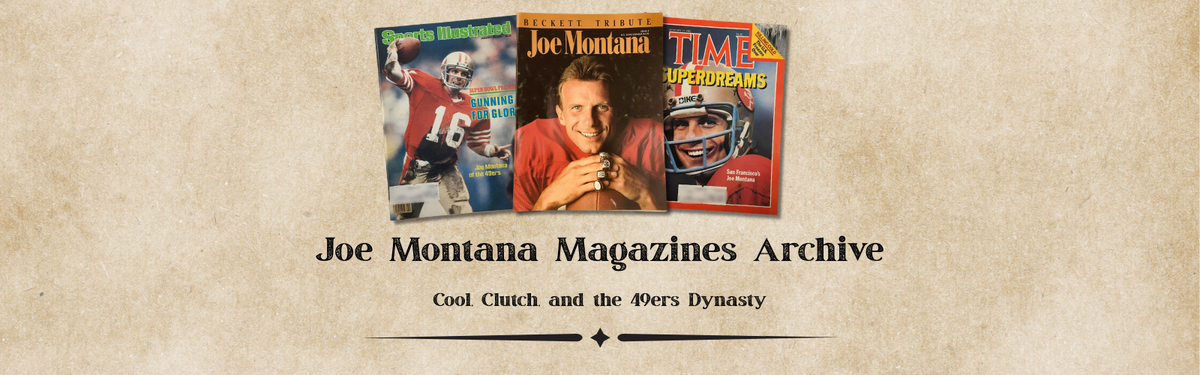 Joe Montana Magazines
