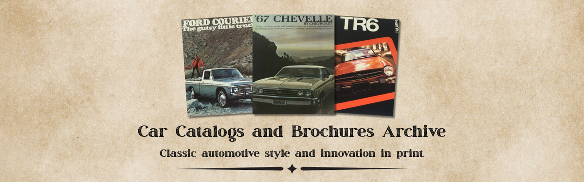 Car Catalogs and Brochures