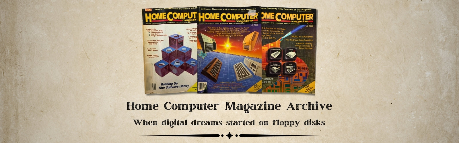 Homna Computer Vintage Home Computer Magazine Collection
