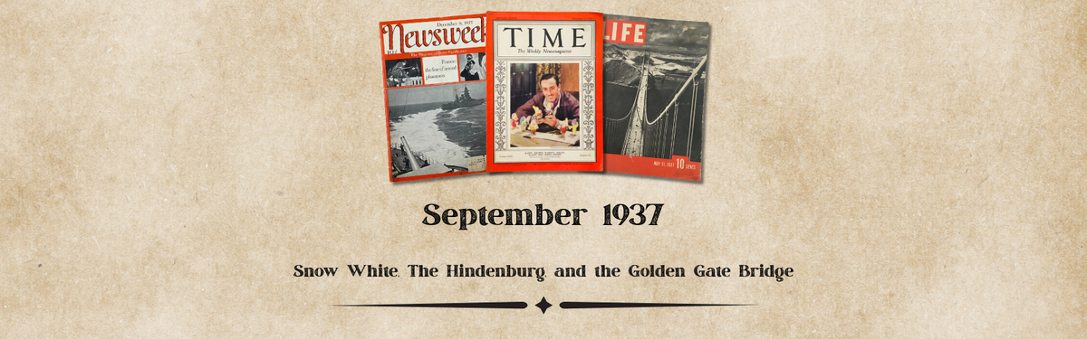 September 1937 Magazines