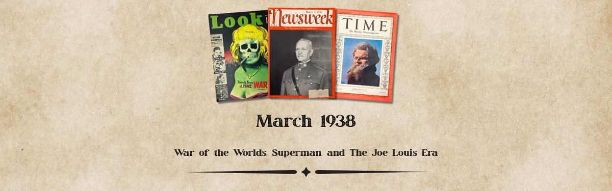 March 1938 Magazines