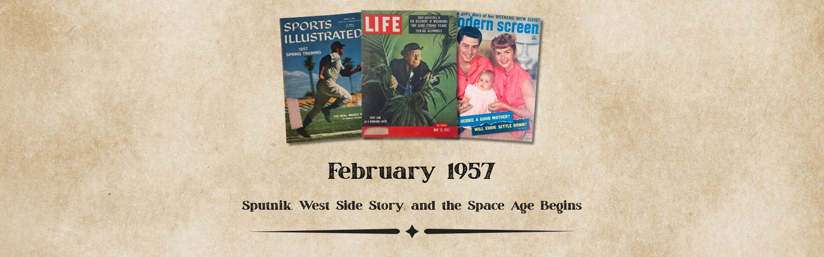 February 1957 Magazines