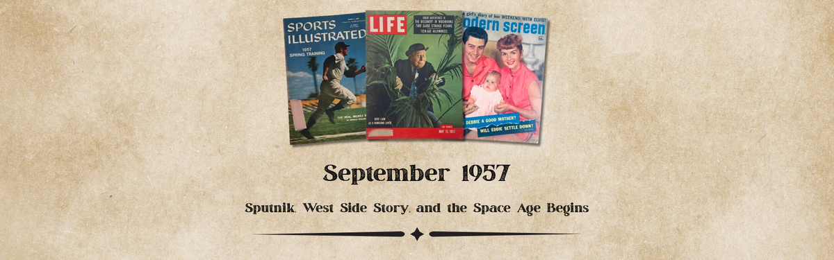 September 1957 Magazines