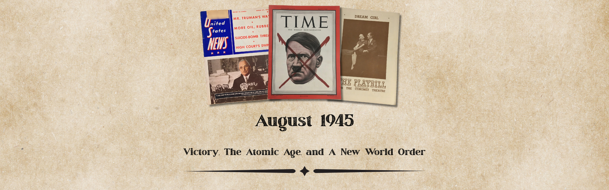 August 1945 Magazines