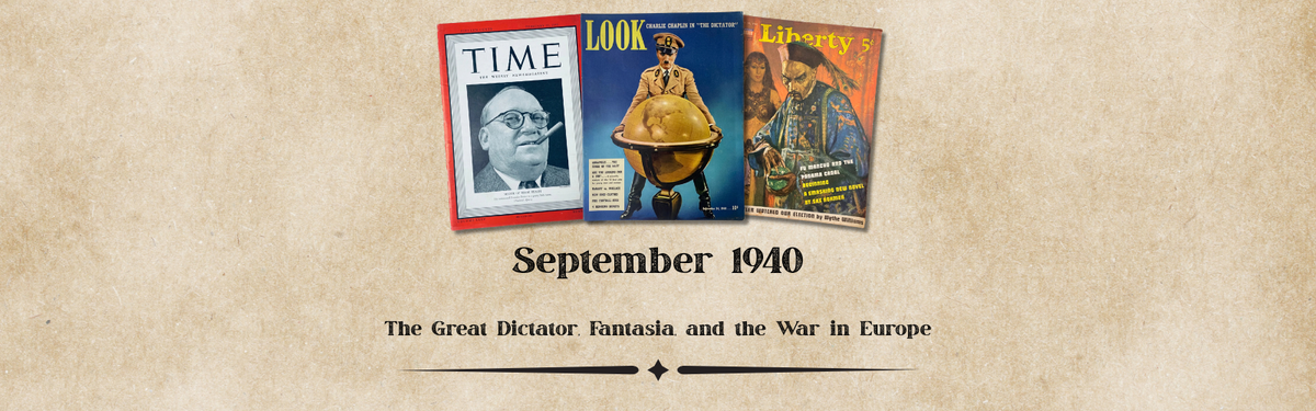 September 1940 Magazines