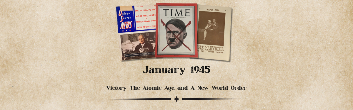 January 1945 Magazines