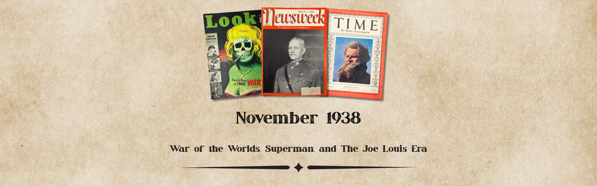 November 1938 Magazines