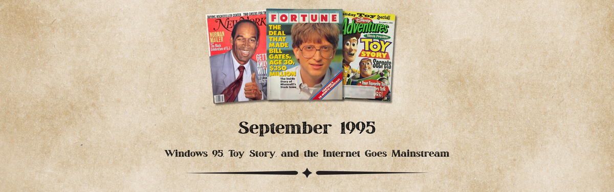 September 1995 Magazines