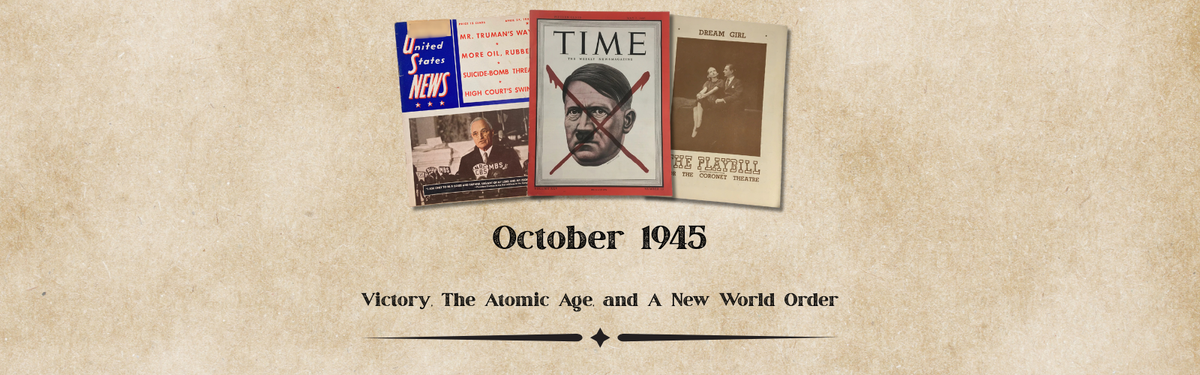 October 1945 Magazines