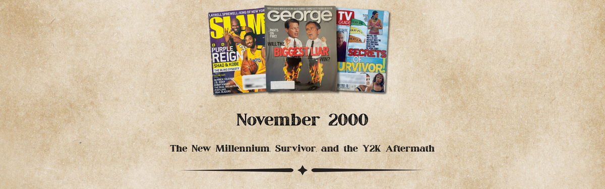 November 2000 Magazines