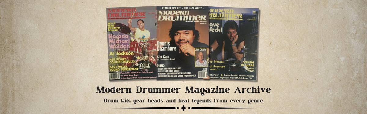 Modern Drummer Magazine