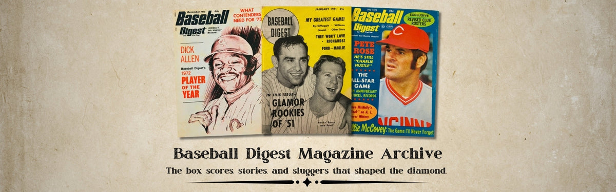 Baseball Digest Magazine
