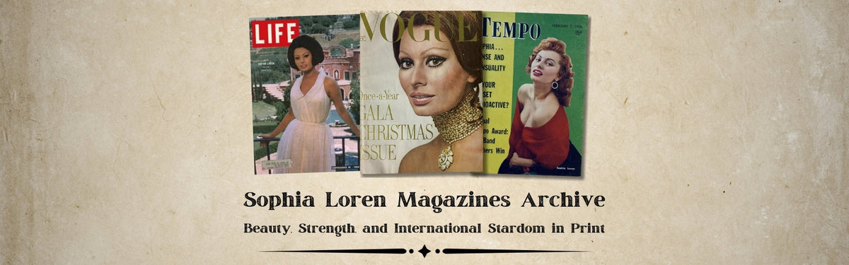 Sophia Loren Magazines