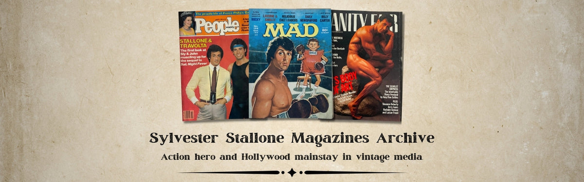 Sylvester Stallone Magazines