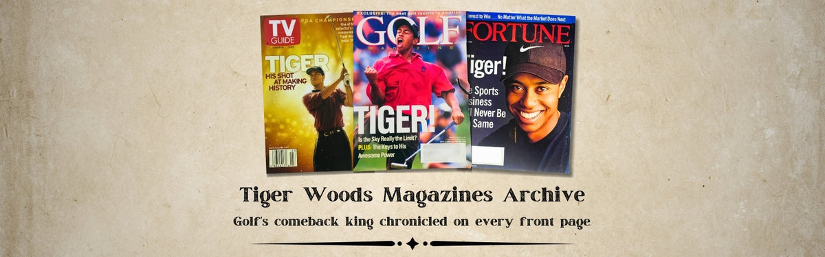 Tiger Woods Magazines