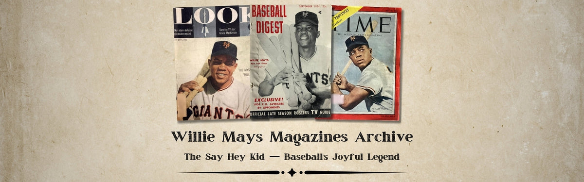 Willie Mays Magazines
