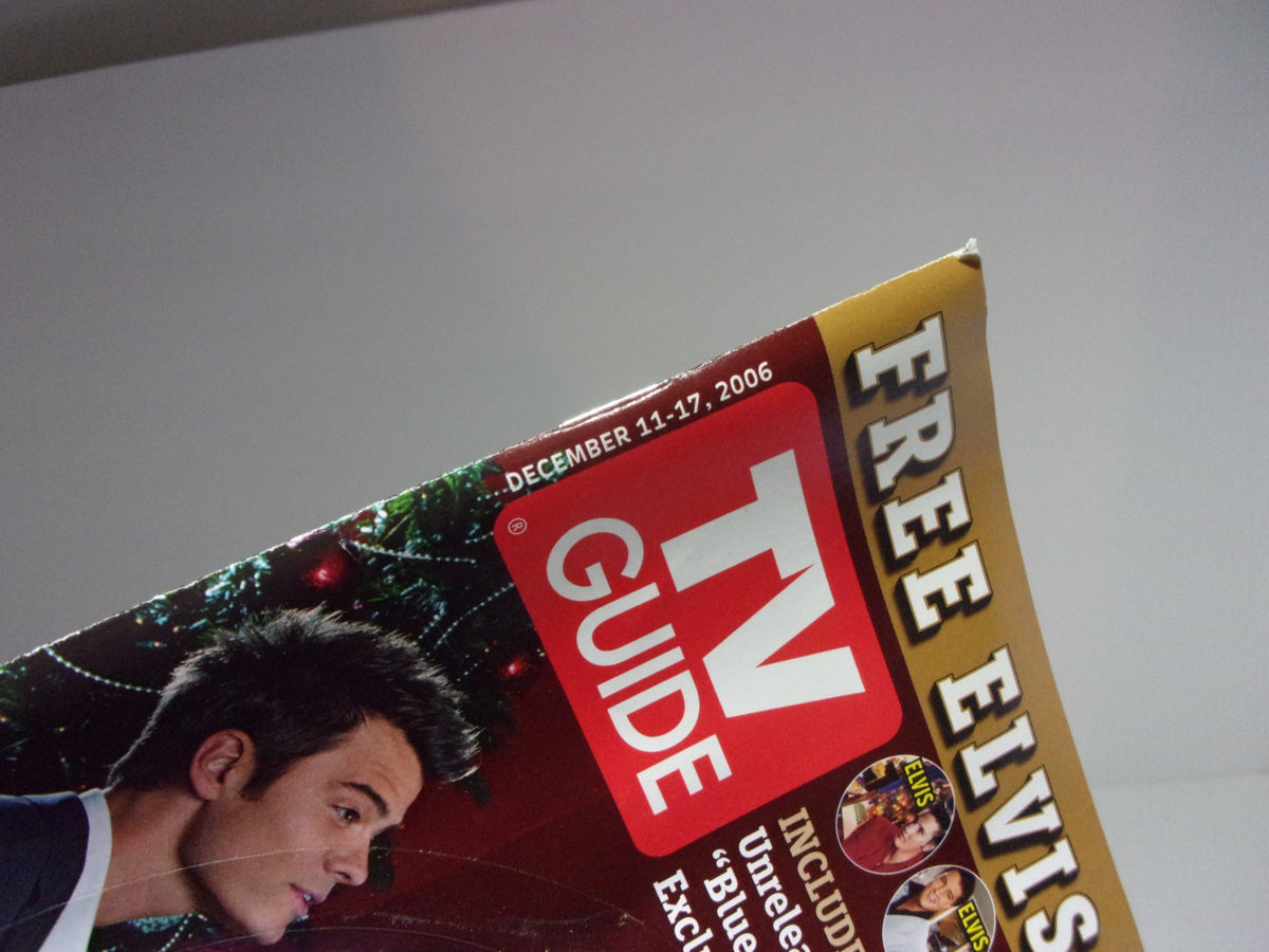 Close-up of the TV Guide December 11-17, 2006 showing the issuance date at the corner, highlighting the Viva Las Vegas theme.