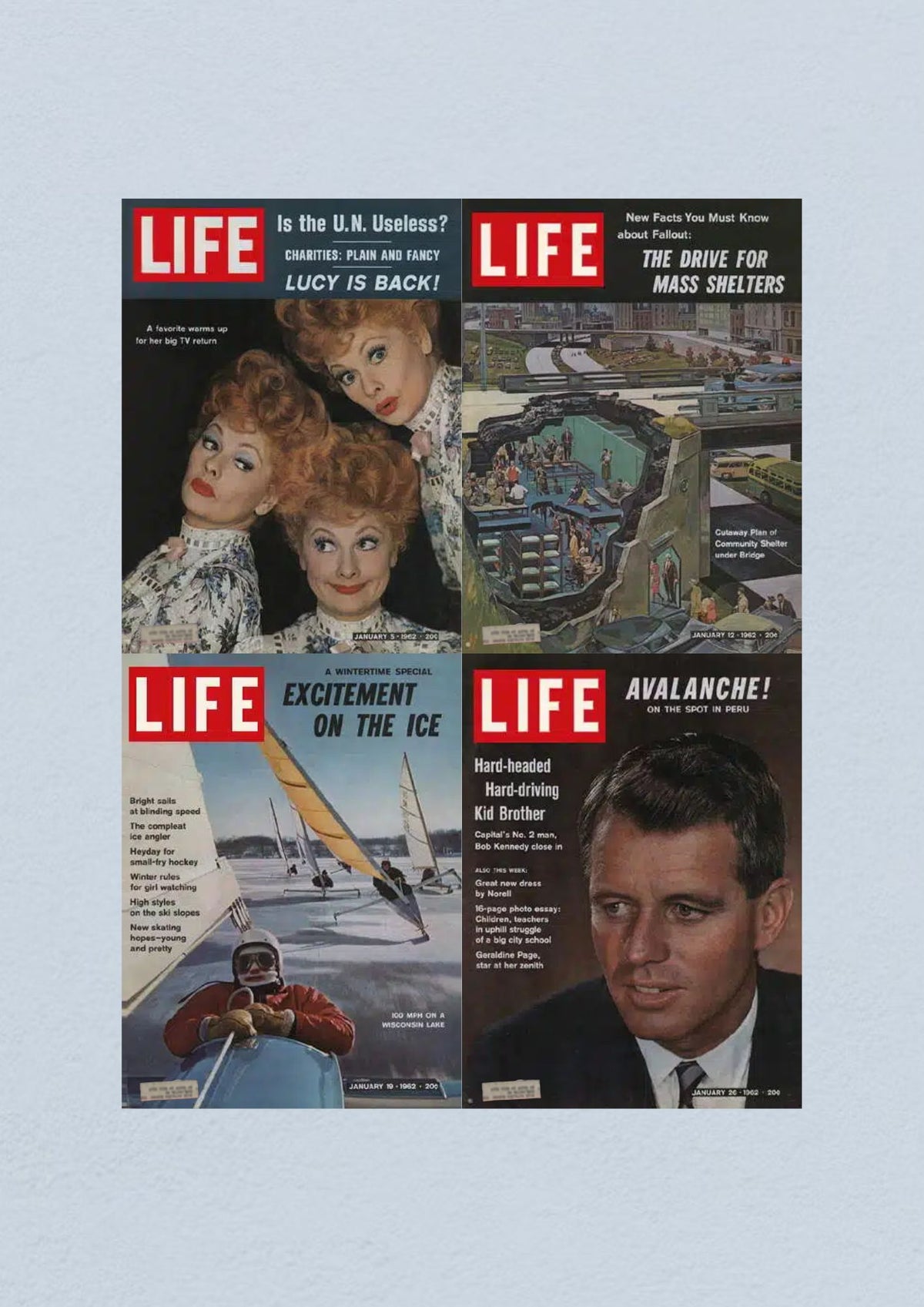 Life Magazine January 26, 1962 presenting insights on emerging issues, capturing the essence of the Civil Rights Era.