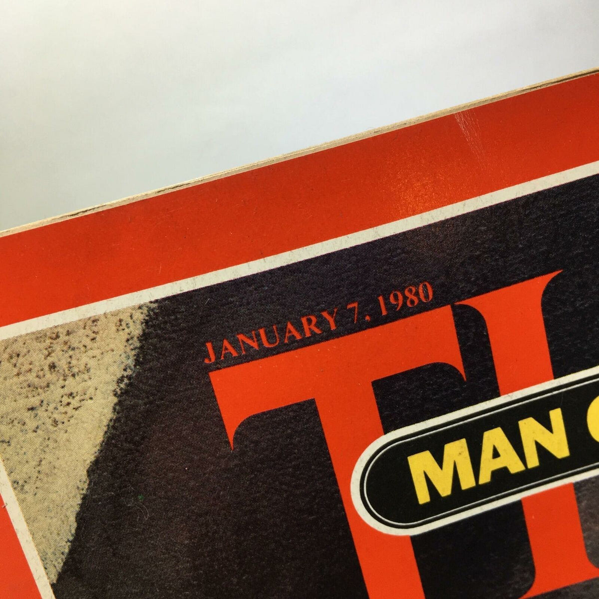 Time Magazine January 7, 1980 issue featuring the title and date at the top, significant for its 'Man of the Year' cover story on Ayatollah Khomeini.