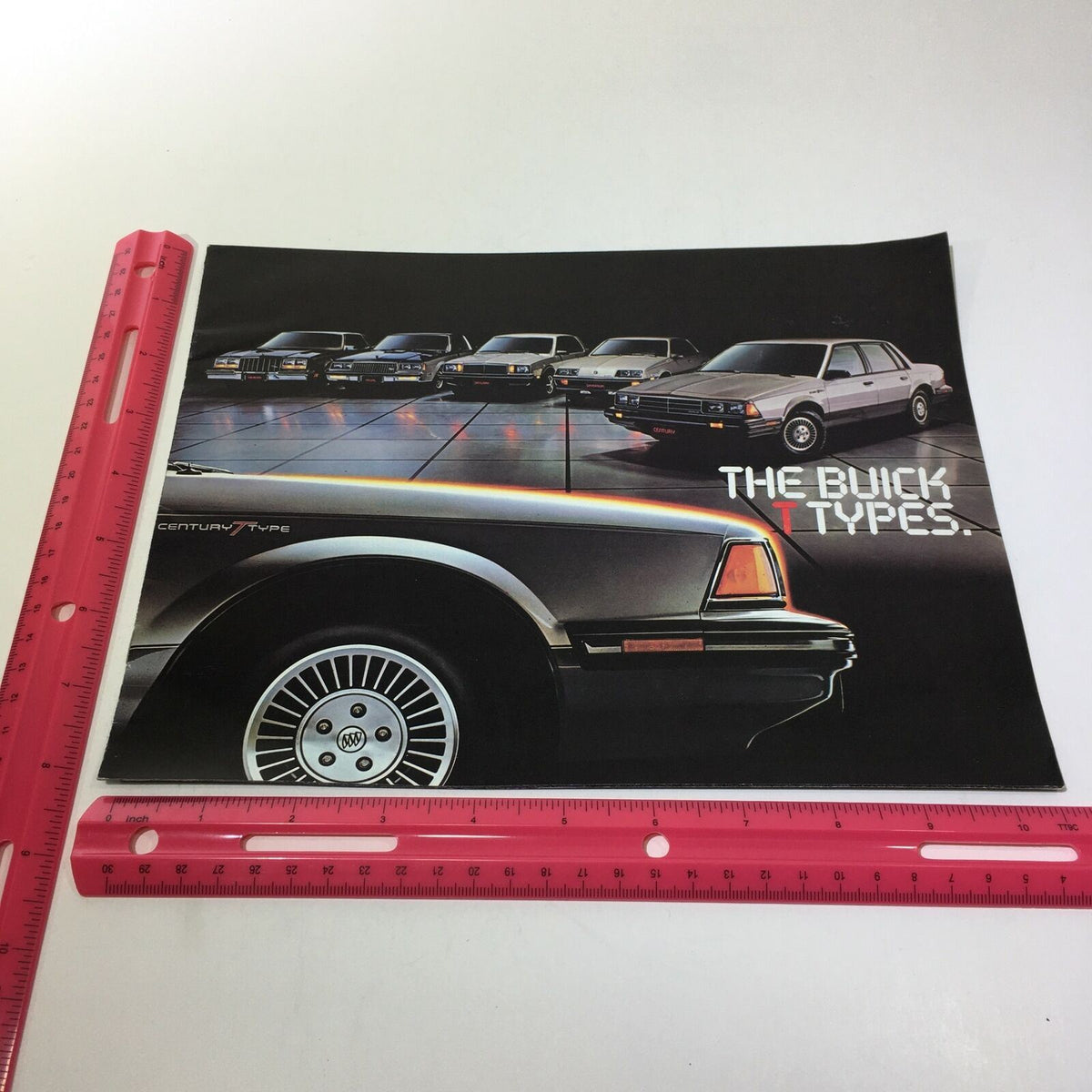 Cover image of the 1983 Buick T Type Skyhawk brochure featuring multiple Buick T Type cars.
