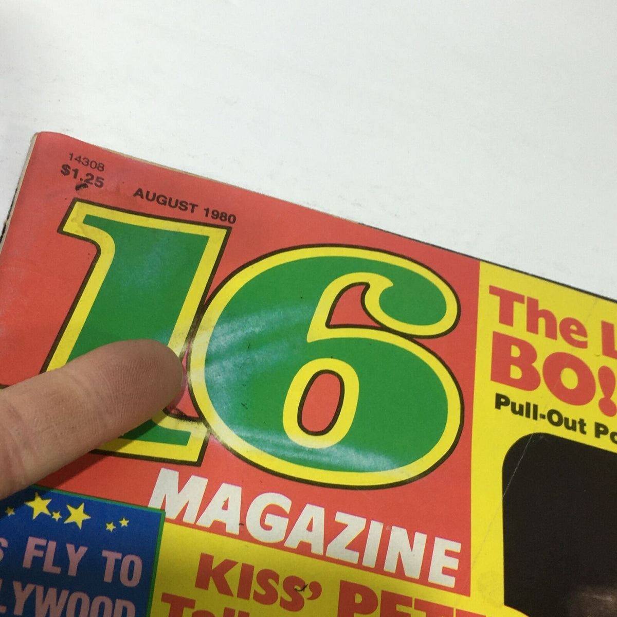 Detailed view of the title on the VTG 16 Magazine: August 1980 cover, emphasizing the year and magazine title along with promotional elements for featured content.