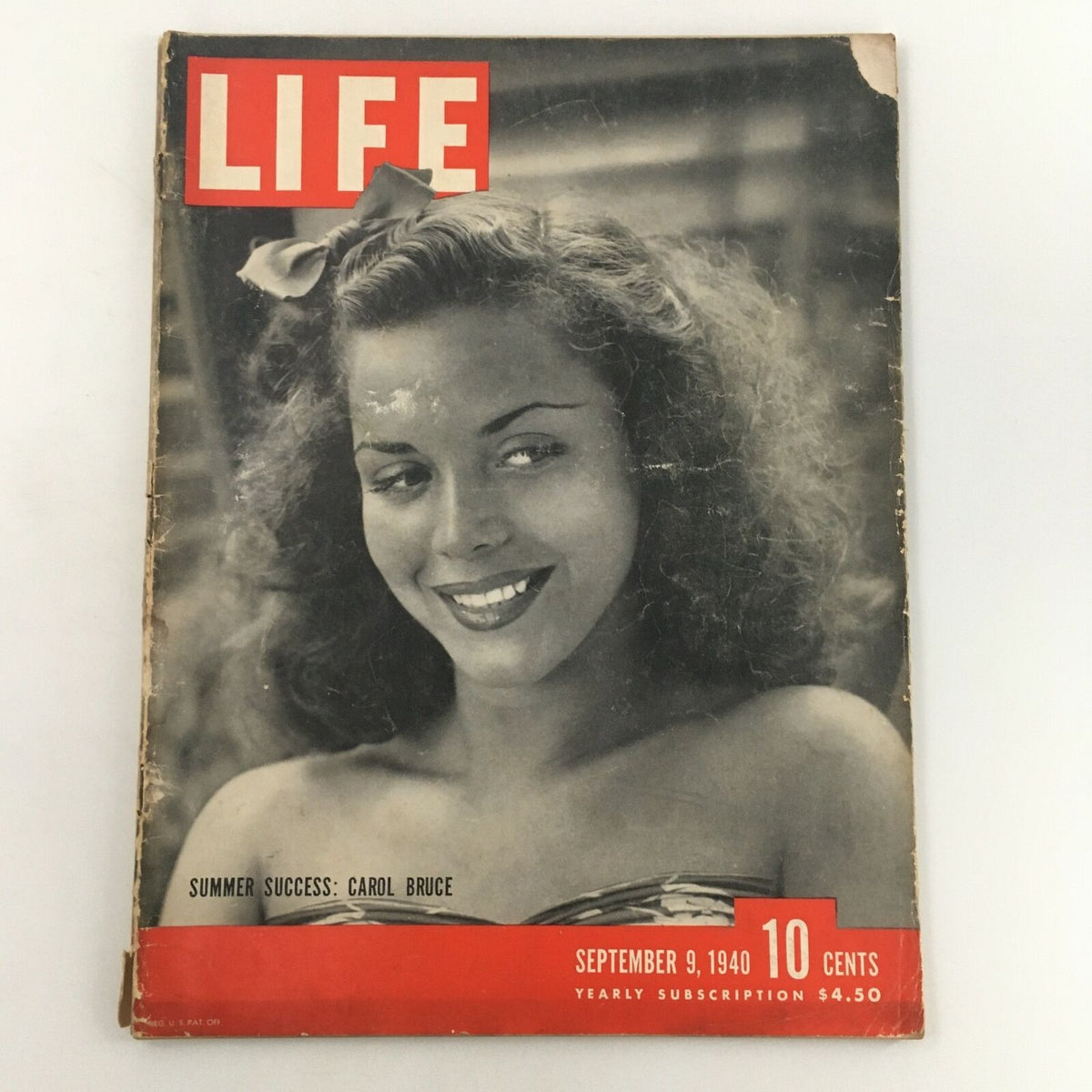 Life Magazine September 9 1940 Featuring Carol Bruce - A Vintage Look at Summer Success