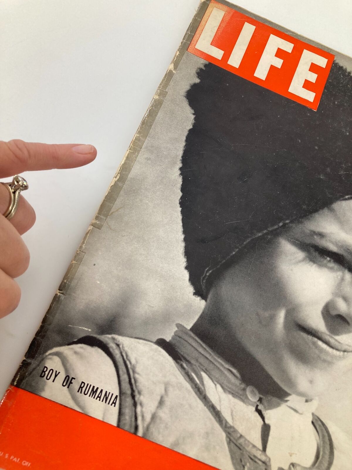 Life Magazine January 9 1939 Featuring Portrait of Romanian Boy - Vintage Collectible