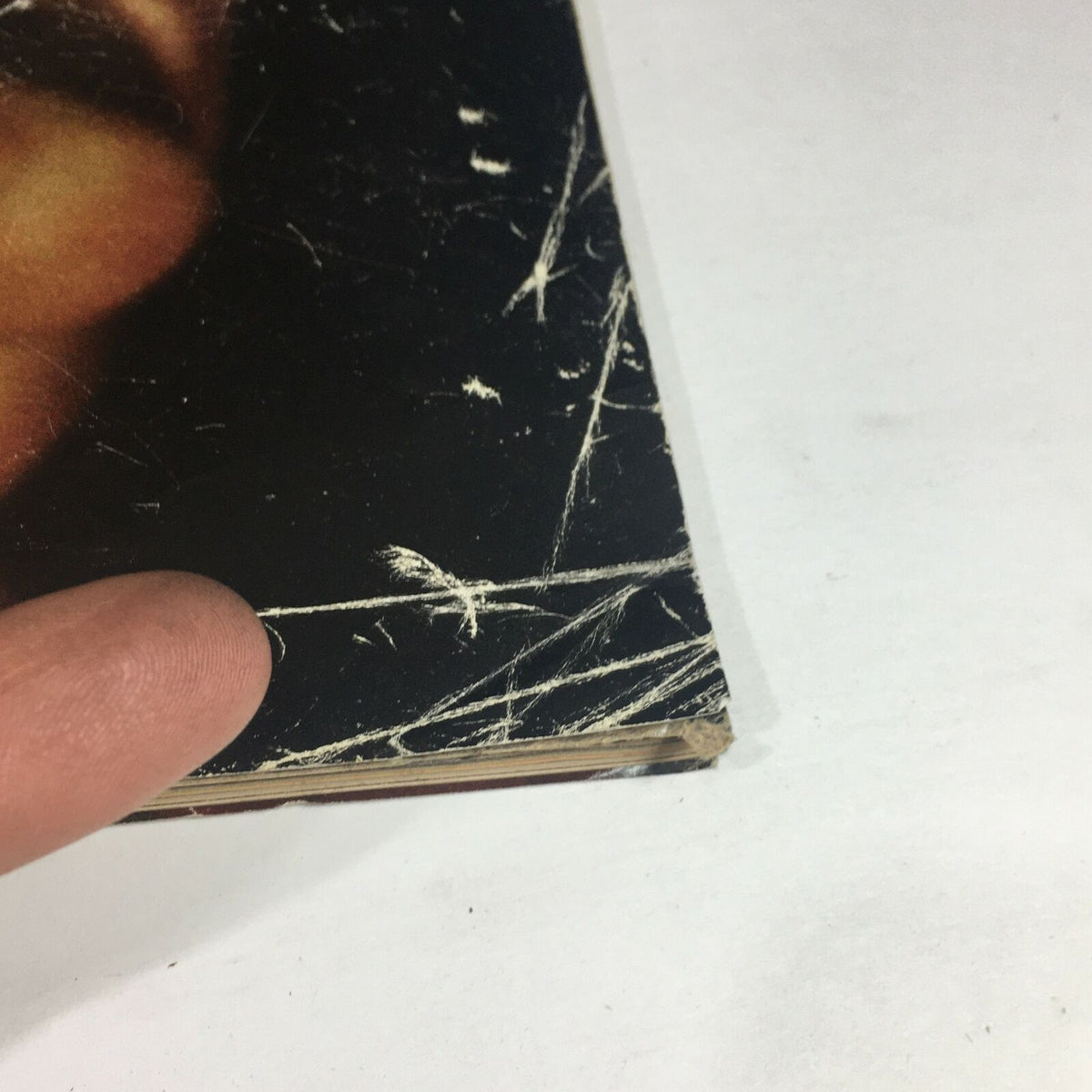 Edge damage visible on VTG Life Magazine April 1982 with scratches and wear indicating vintage condition.