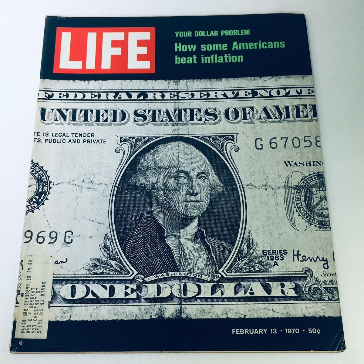 Life Magazine February 13 1970 - American Strategies to Beat Inflation During Economic Crisis