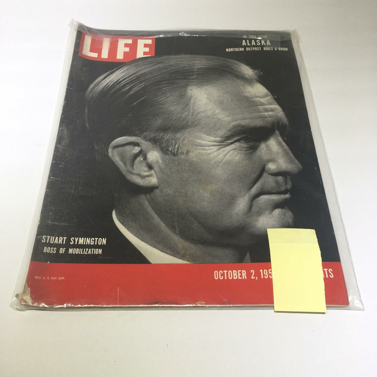 Life Magazine October 2, 1950 - Stuart Symington, Mobilization Boss, Vintage Collectible