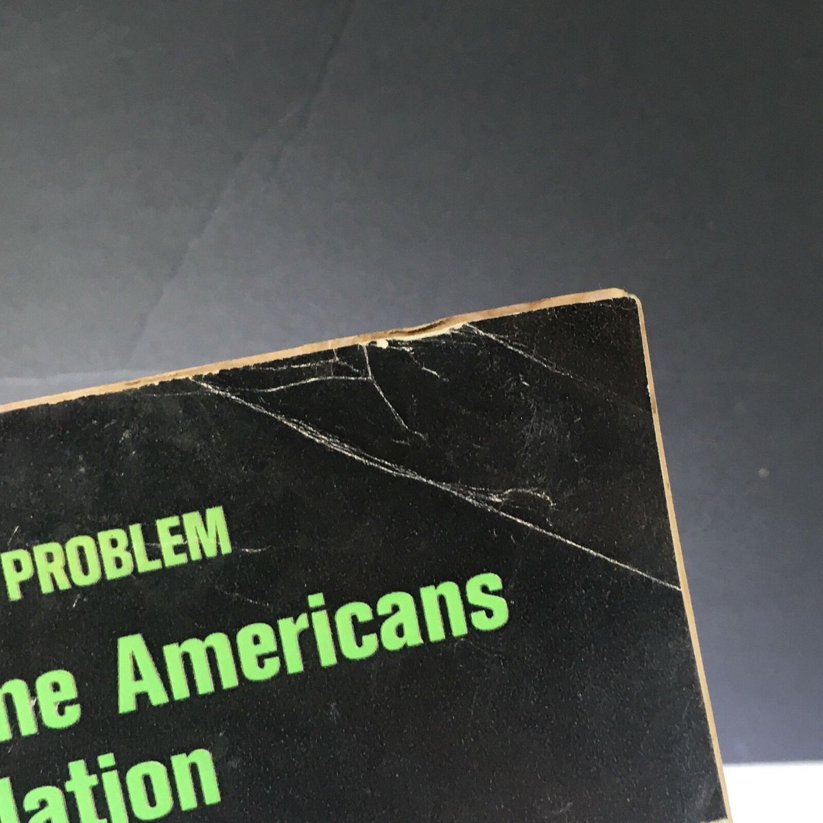 Top corner of Vintage Life Magazine February 13 1970, displaying the headline 'Your Dollar Problem: How some Americans Beat Inflation' with signs of wear providing authenticity.