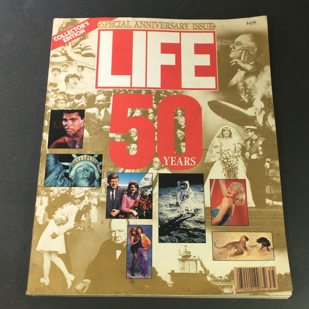 VTG Life Magazine September 1986 cover featuring 'Special 50 Years Anniversary Issue' highlighting cultural icons and historical moments.