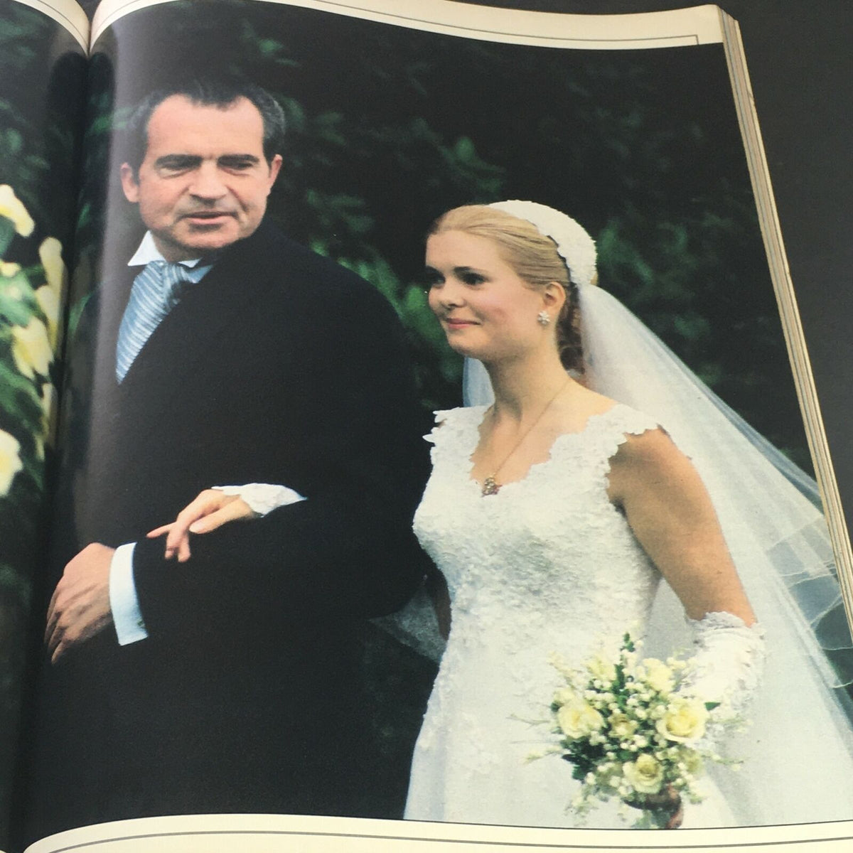 VTG Life Magazine September 1986 - Special 50 Years Anniversary Issue featuring a wedding photo of a couple, showcasing a bride in a beautiful white dress alongside a man in formal attire.