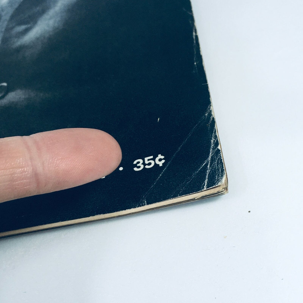 Close-up of the VTG Life Magazine June 30 1967 displaying the price of 35 cents, highlighting its collectible nature.