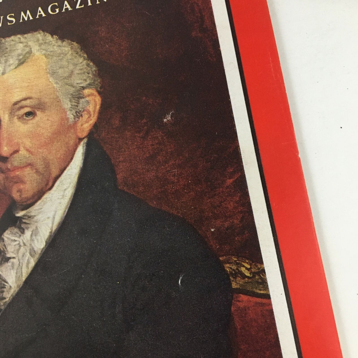 Highlighted portrait of President James Monroe on the cover of Time Magazine September 21 1962, capturing the essence of the era.