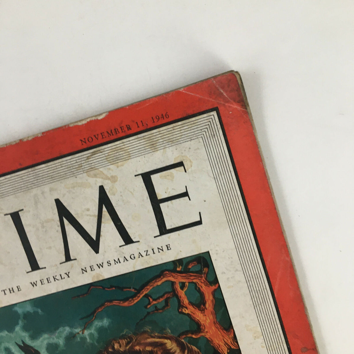 Time Magazine November 11 1946 showing the top corner of the cover with date and logo.