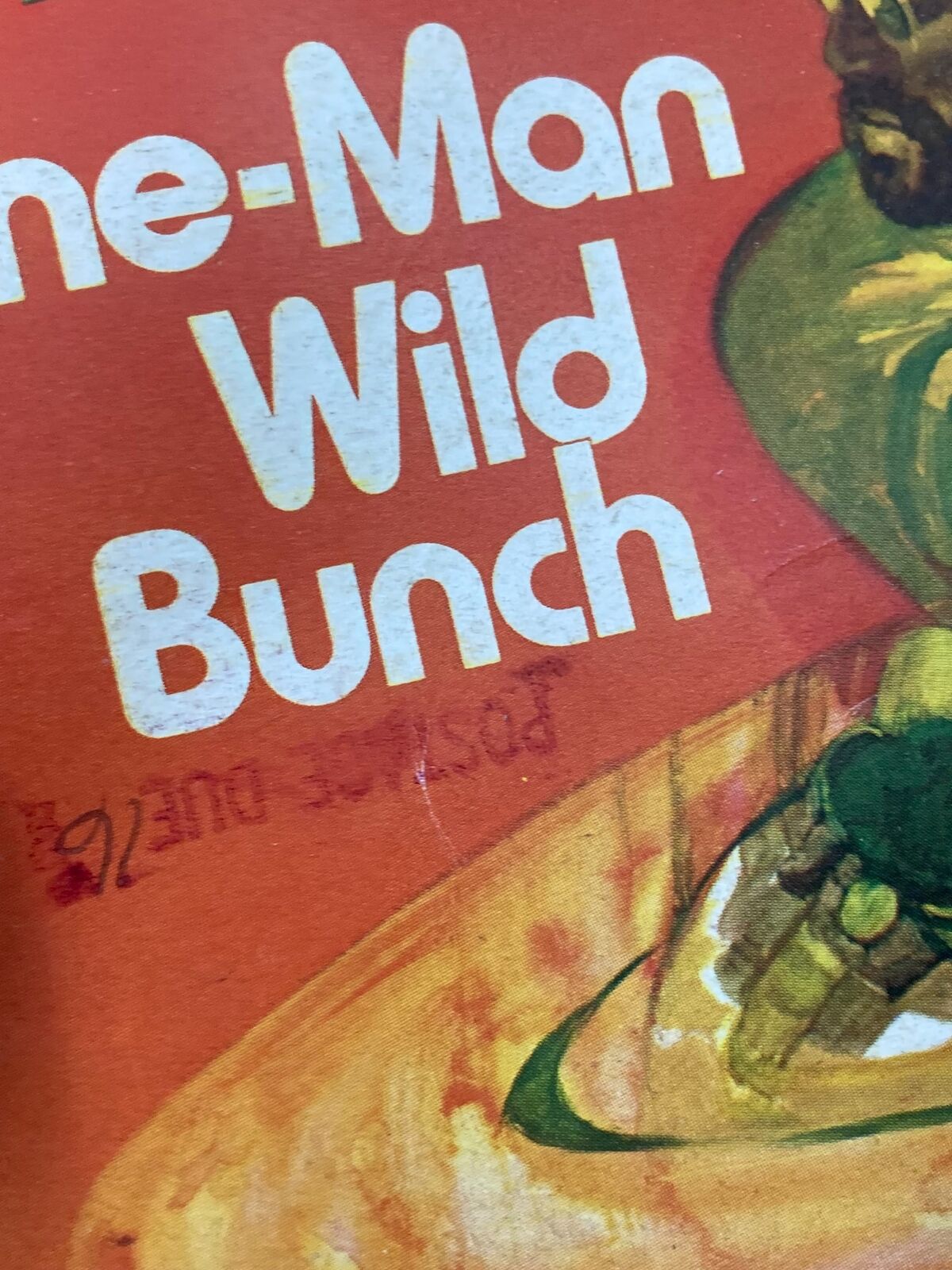 Close-up of the VTG Time Magazine from June 3, 1974, showcasing the title "One-Man Wild Bunch" along with vintage artistic elements, highlighting Reggie Jackson's iconic presence in sports history.