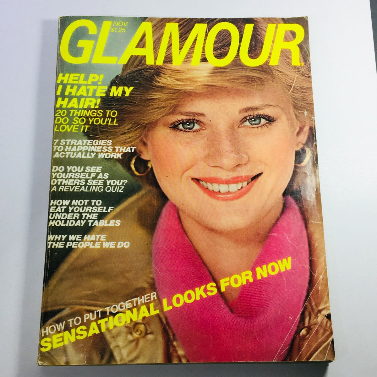 Vintage Glamour Magazine November 1976 Shaun Casey in Sensational Looks for Now