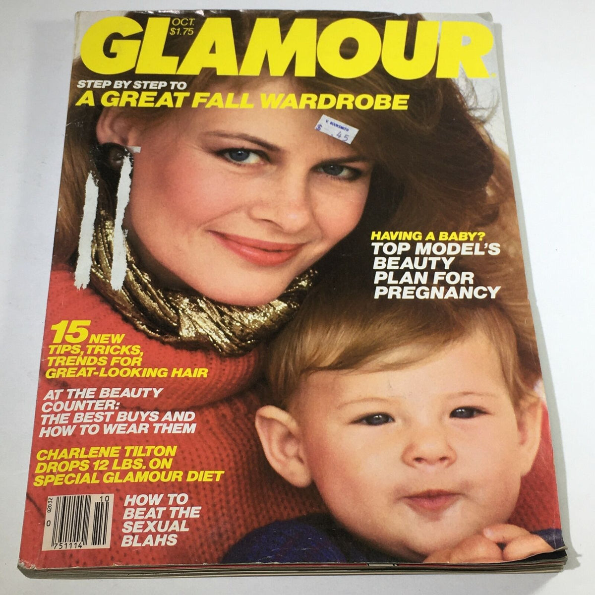 Vintage Glamour Magazine: October 1981 - Charlene Tilton Fashion Cover