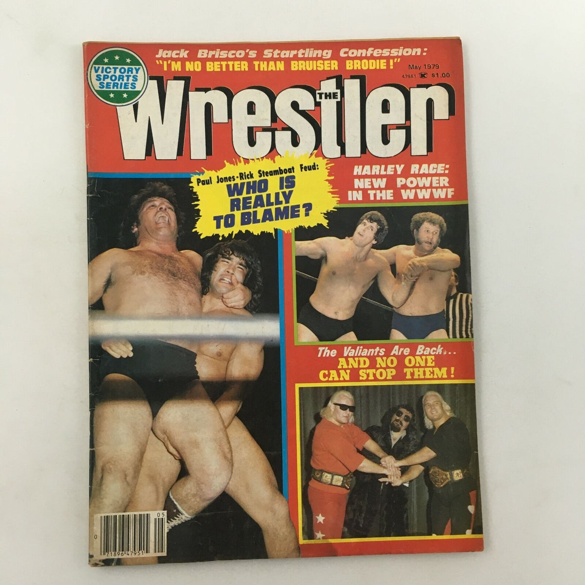 The Wrestler Magazine May 1979 Andre the Giant and WWF Harley Race Feature