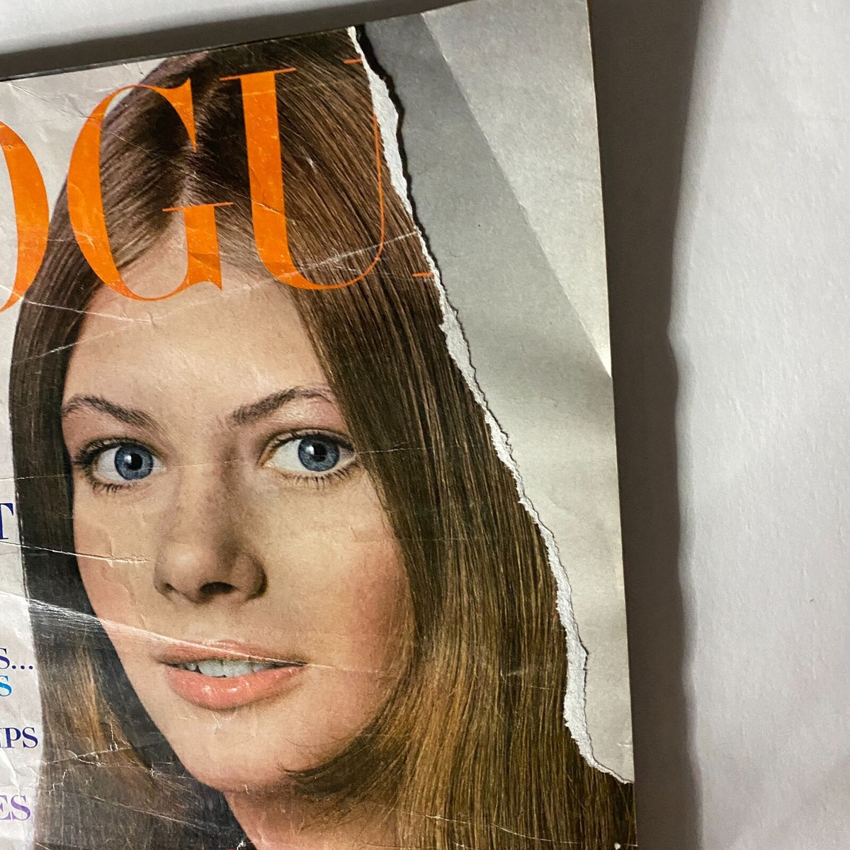 Vintage Vogue Magazine January 15 1970 Charly Stember GD Interior No Label