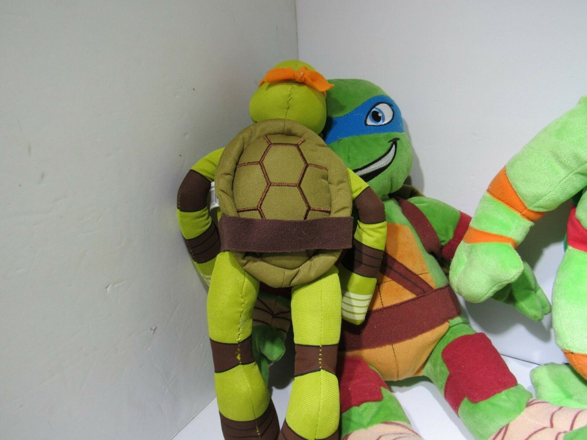 Plush Mix Lot 8 Teenage Mutant Ninja Turtles Nickelodeon, Build a Bear, TY TMNT