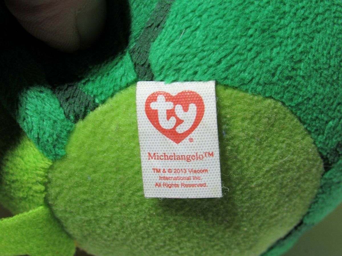 Plush Mix Lot 8 Teenage Mutant Ninja Turtles Nickelodeon, Build a Bear, TY TMNT