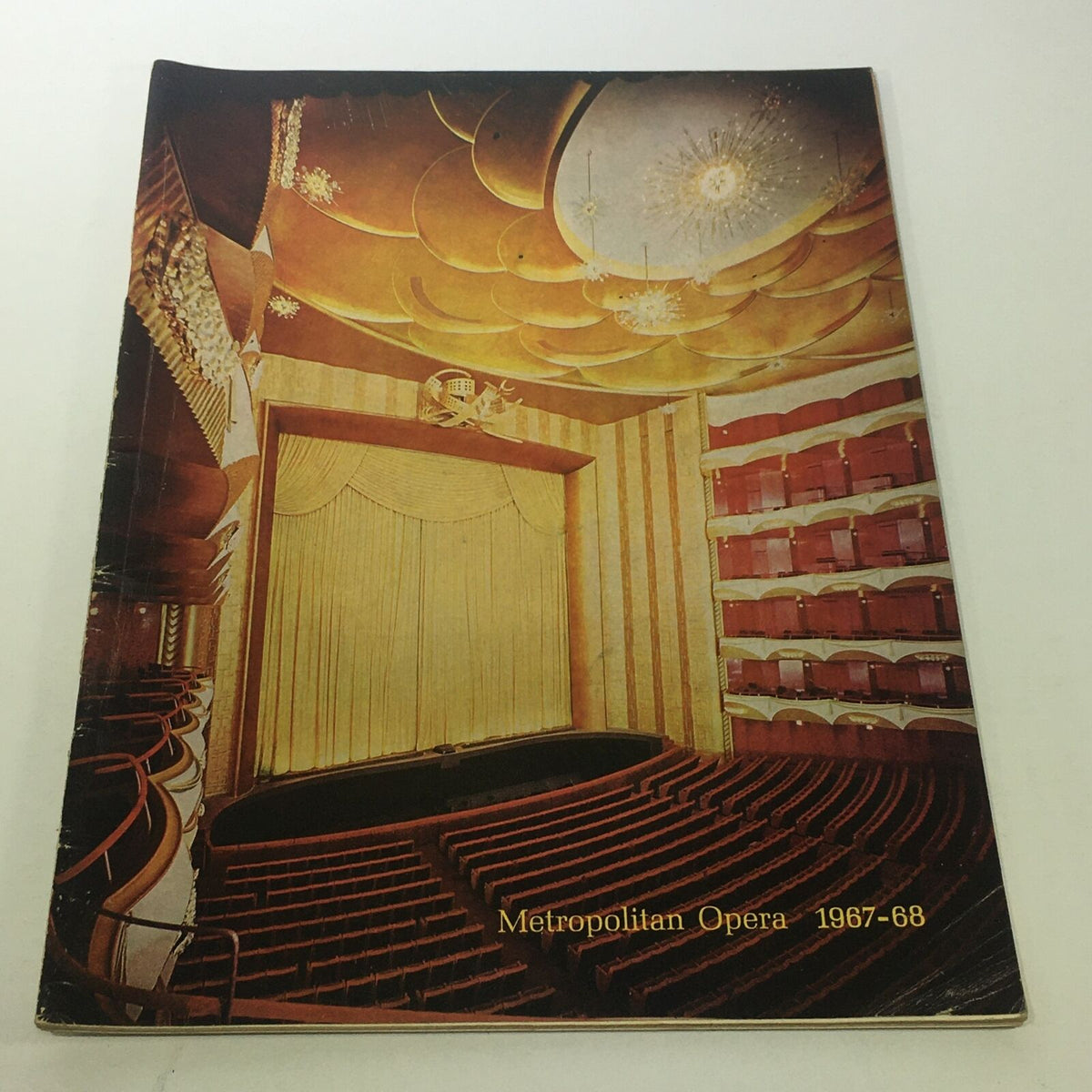 Vintage Lincoln Center For Performing Arts Metropolitan Opera 1967 - 1968