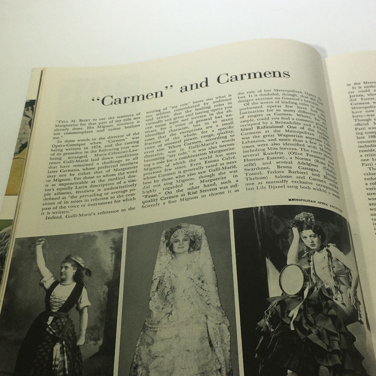 Vintage Lincoln Center For Performing Arts Metropolitan Opera 1967 - 1968