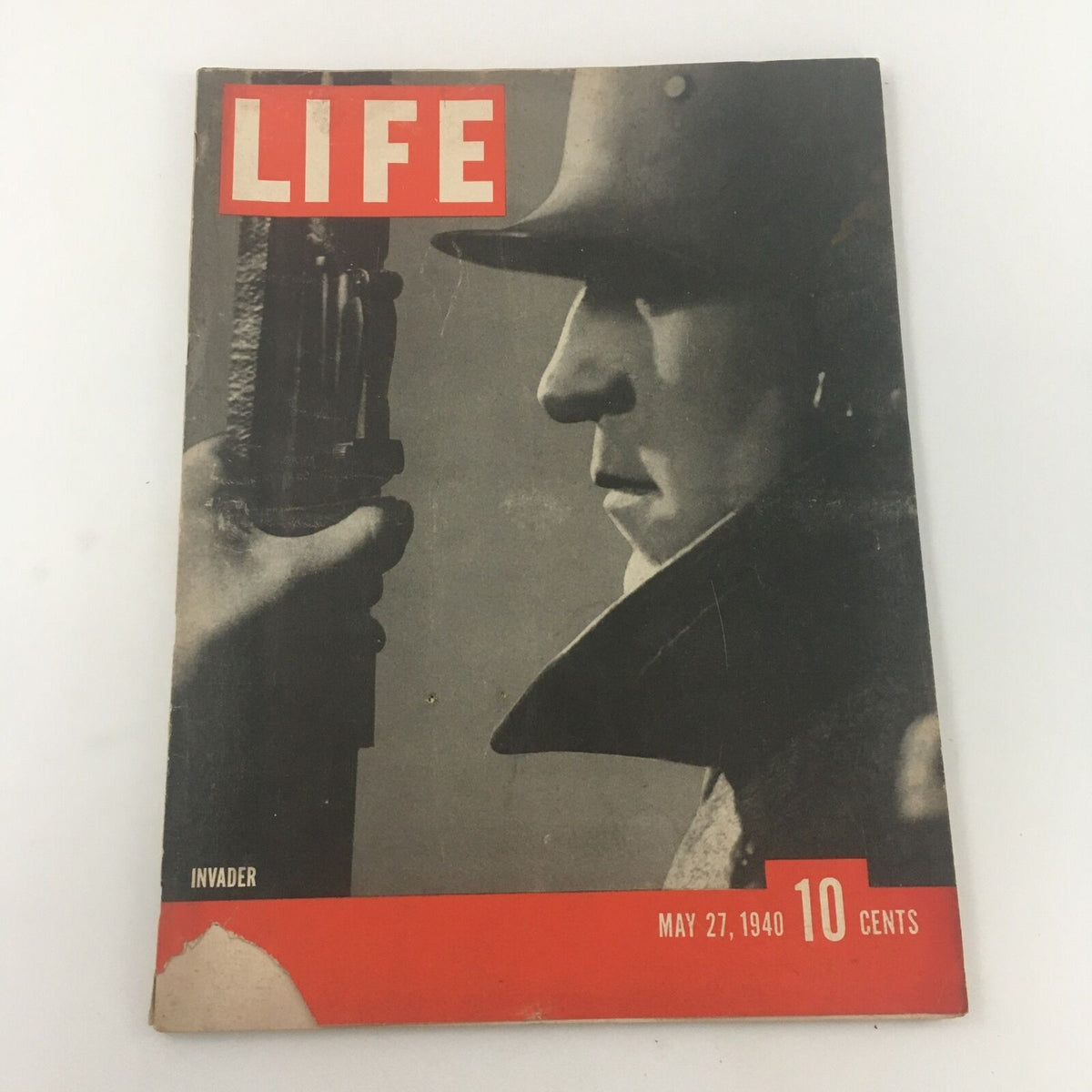 Life Magazine May 27 1940 Historic Issue Featuring Invader Photograph and Vintage Content