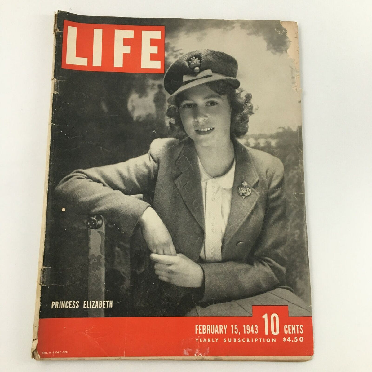 Life Magazine February 15, 1943 Featuring Princess Elizabeth of England - Collectible Vintage Issue