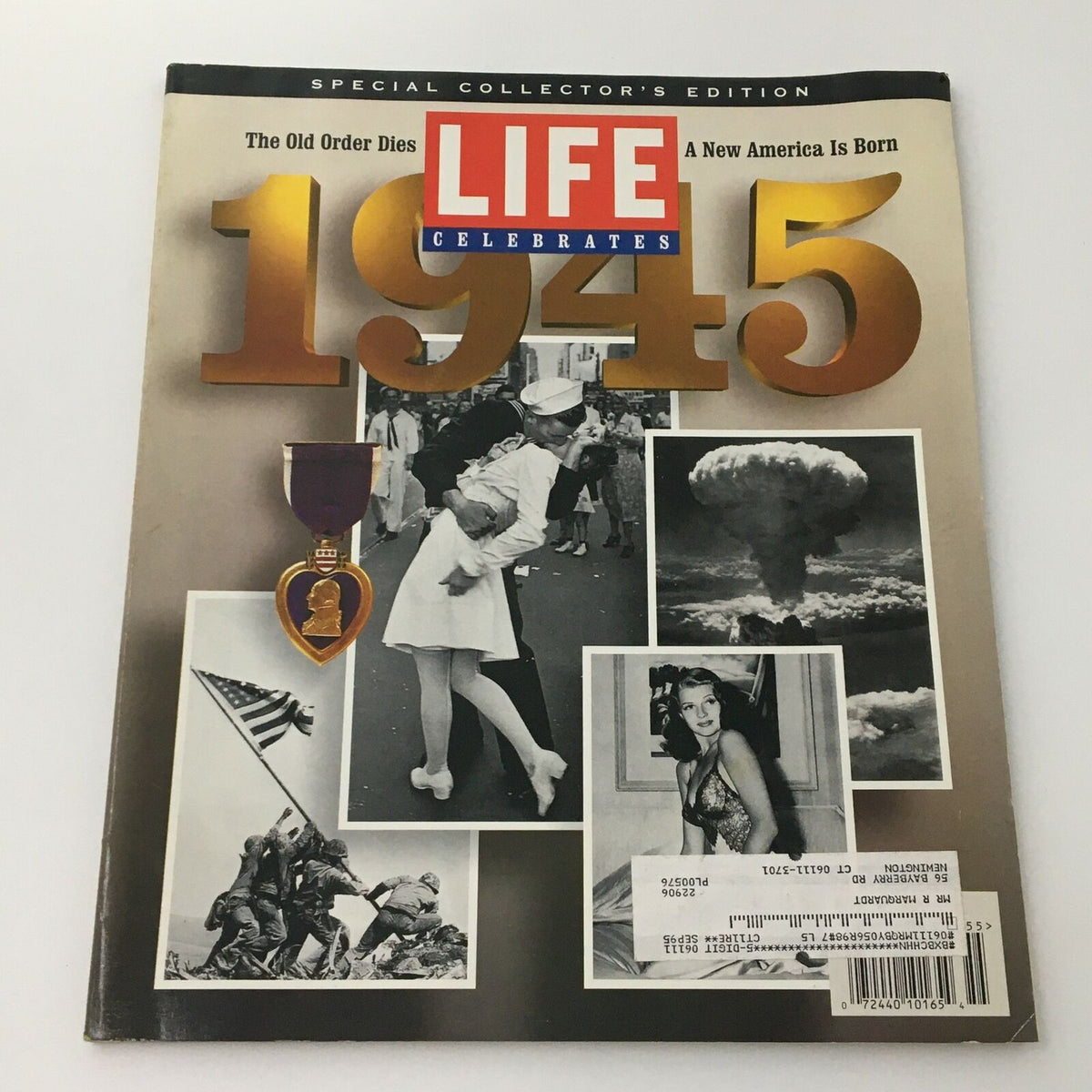 Life Magazine June 5 1995 Special Collector's Edition cover featuring 'The Old Order Dies' with iconic imagery of historical events.